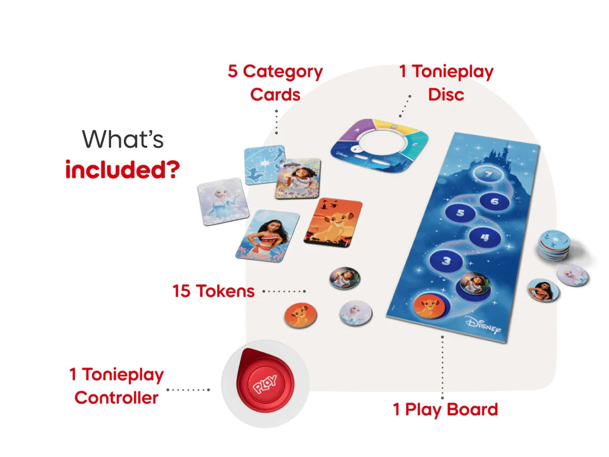 Tonieplay Disney: Quiz Kingdom Game & Controller